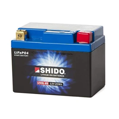 Obrázek SHIDO LTX5L BS LION S akumulátor lithium, iontově modrá (cena vč. zálohy EUR 7,50)