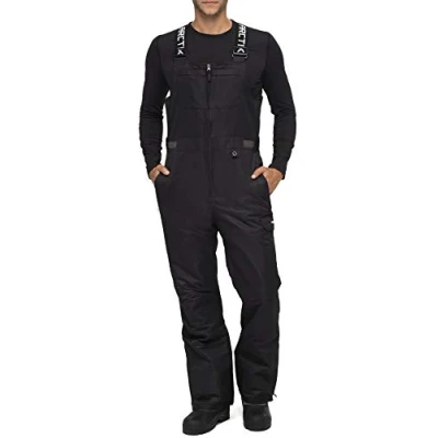Obrázek Arctix Herren Avalanche Athletic Fit Isolierte Latzhose Ski Lätzchen, Schwarz, X Large/32 Inseam