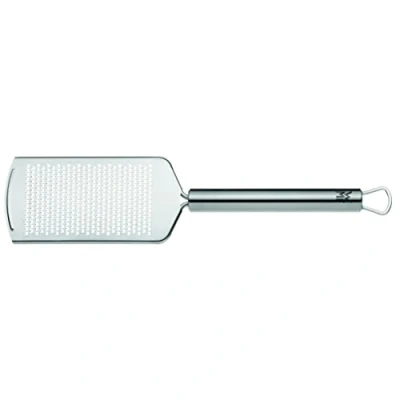 Obrázek WMF Profi Plus kuchyňské struhadlo z ušlechtilé oceli jemné 25 x 6 cm, na sýr, parmazán, nerezová ocel Cromargan, částečně matovaná, vhodné do myčky