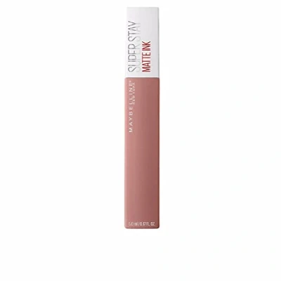 Obrázek Rtěnka Maybelline Super Stay Matte Ink Un Nudes, č. 55 Driver, výrazná rtěnka, která vydrží až 16 hodin, oblíbený matný vzhled, moderní barvy, 5 ml