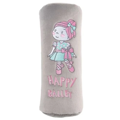 Obrázek Walser polštář na spaní Ballet Doll, dětský do auta od 5 let, auto, chránič pásů, zvýšení ochrany cestovní auta, růžový