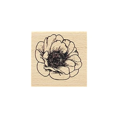 Obrázek Florilèges Design fe117082 Blume éclose Stempel Holz 6 x 2,5 cm