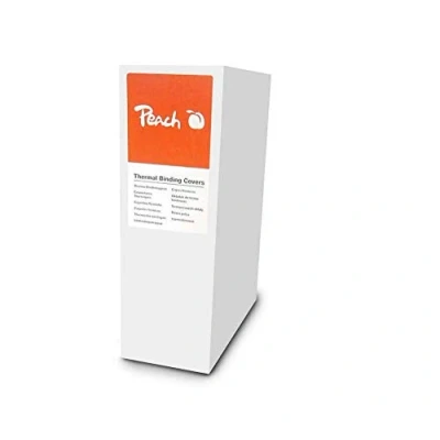 Obrázek Peach PBT406 05 tepelná pojiva, A4, 60 listů, 80 g/m², 100 kusů, bílé
