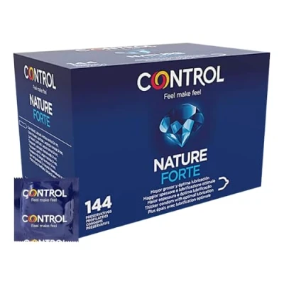 Obrázek CONTROL NATURE FORTE ergonomické kondomy z přírodního latexu extra silné 144 kusů