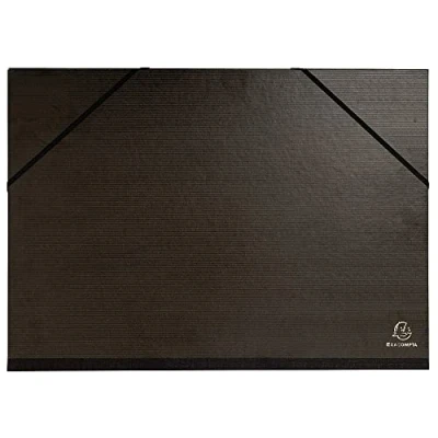Obrázek Exacompta 548000E kreslicí desky (s gumovým páskem pro formát DIN A3, síla, 32 x 45 cm) černé