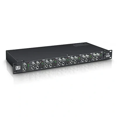 Obrázek LD Systems HPA 6 19&quot; Kopfhörerverstärker Kanal, schwarz