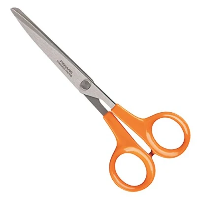 Obrázek Fiskars Papírové nůžky, celková délka: 17 cm, kvalitní ocel/plast, Classic, 1000816
