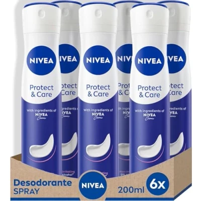 Obrázek NIVEA Spray schützt &amp; pflegt 200 ml 6 Stück
