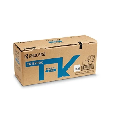 Obrázek Kyocera TK 5290C Toner Cyan. Originální tonerová kazeta 1T02TXCNL0. tiskárna kompatibilní pro P7240cdn. do tiskárny až na 13000 stran