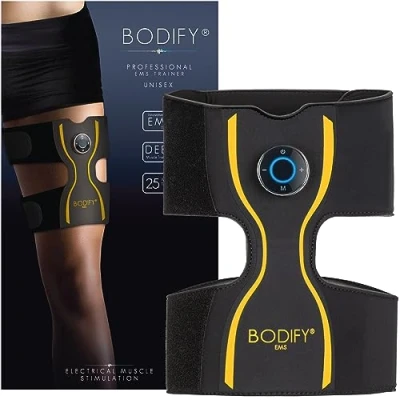 Obrázek Bodify® EMS posilovač nohou pro cílená stimulace svalů nohou! budování stimulační přístroj na stehna svaly muže a ženy originál