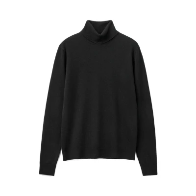 Obrázek United Colors of Benetton Merino Turtleneck Strickpullover Svetr, Ženy, Velikost: 32, Black