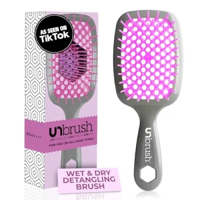 Obrázek FHI Heat Unbrush Nass und Trockenbürste, belüftet, Lavendel/Grau