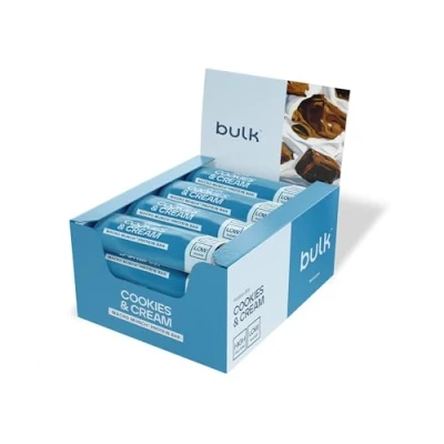 Obrázek Bulk Macro Munch Protein tyčinka, sušenky a krém, 62 g, box s 12 tyčinkami, porcí, balení se může měnit