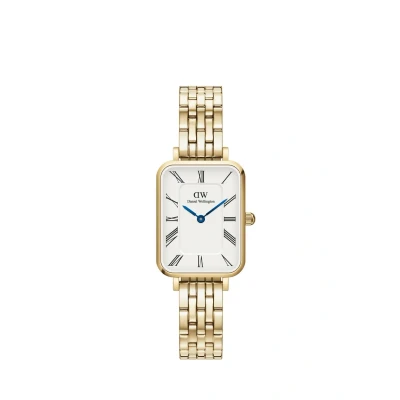Obrázek Daniel Wellington Quadro Roman Numerals 5LINK Hodinky, Ženy, Velikost: One Size, Gold