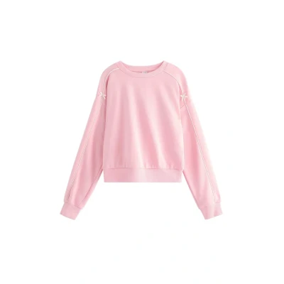 Obrázek Lindex Cropped Mikina pro děti, Velikost: 128, Light pink