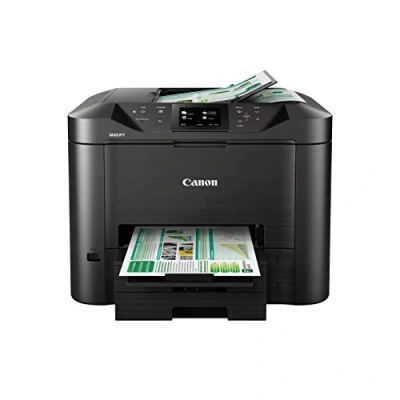 Obrázek Canon Maxify MB5450 4 v 1 Multifunkční inkoustová tiskárna (tisk, kopírování, skenování a fax, XL inkousty, Duplex, USB, LAN/WLAN, D ADF) černý