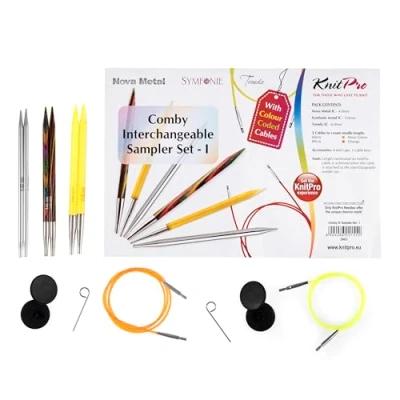 Obrázek KnitPro Sada vzorů 3 ks, akryl, vícebarevný, 21,01 x 14,5 0,99 cm