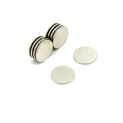 Obrázek N42 Neodym Magnet Für Kunst, Handwerk, Modellherstellung, Diy, Hobbys 15mm Durchmesser x 1mm Dicke 1,1kg Zug Pack von 10