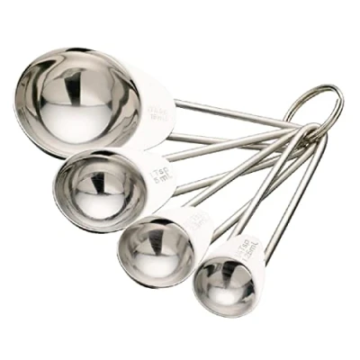 Obrázek Kitchen Craft Odměrná lžíce z ušlechtilé oceli, 4 kusy