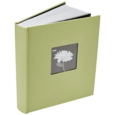 Obrázek Pioneer Photo Albums Fotoalbum mit Stoffrahmen, für 200 Fotos, 12,7 x 17,8 cm, Salbeigrün