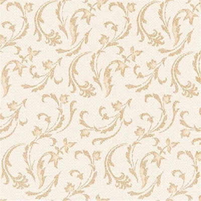 Obrázek Papstar, 50 ubrousků &quot;ROYAL Collection&quot; 1/4 složené 40 cm x šampaňské &quot;Damascato&quot;, #84995