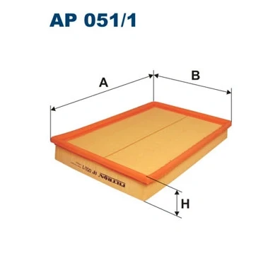 Obrázek FILTRON AP051/1 vzduchový filtr