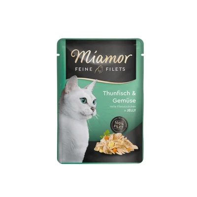 Obrázek Kapsička MIAMOR Fillets tuňák a zelenina v želé 100g