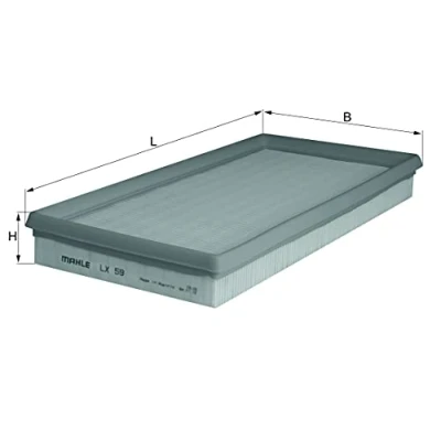 Obrázek Mahle Knecht LX 59 vzduchový filtr