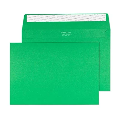 Obrázek Creative Colour 308 dopisní obálky adhezní avokádo zelené C5 162 x 229 mm 120g/m² 500 kusů
