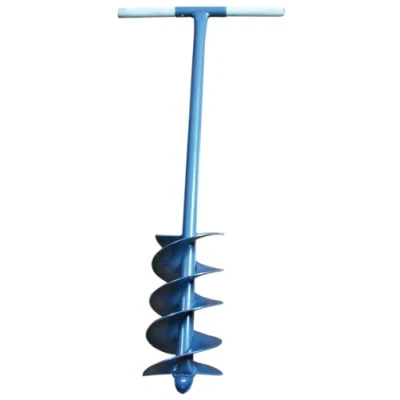 Obrázek Berger + Schröter zemní vrták &amp; Schroeter 50054 ruční vrták, 15 cm, šedý