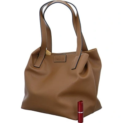 Obrázek TOM TAILOR Dámská Miri Zip Shopper (balení 2 ks), Koňaková hnědá, 003446