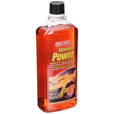 Obrázek Ma Fra, Shampoo Power, Auto Reinigungsmittel, Entfetter und Konzentrat, einfach abspülen, hinterlässt weder Rückstände noch Halos, für 30 Wascheinsätze