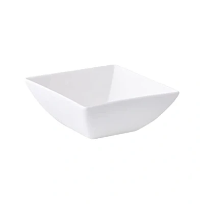 Obrázek AMBITION miska čtvercová Porto 14 cm Servírovací na polévku Snacks Desserts Salát do myčky a mikrovlnné trouby 1 jednotka, bílá