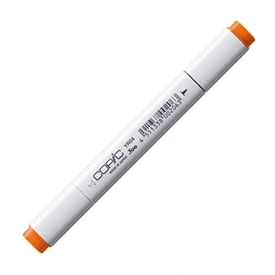 Obrázek COPIC Classic Marker Typ YR 04, chromově oranžový, profesionální popisovač layoutu, na bázi alkoholu, se širokou a jemnou špičkou