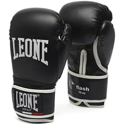Obrázek LEONE 1947, Flash boxerské rukavice, unisex pro dospělé, černé, 10 OZ, GN083