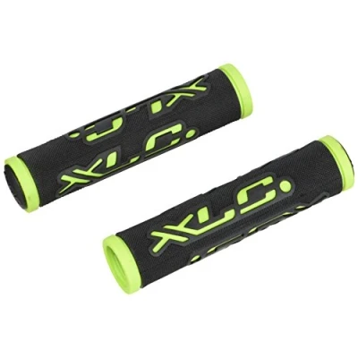 Obrázek XLC DUAL COLOUR GR G07 zelená (pár) Gripy