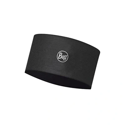 Obrázek Buff Coolnet UV WIDE Headband Unisex Čelenka, Velikost: One Size, Solid black