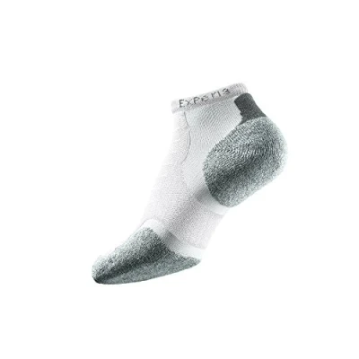 Obrázek Thorlo S Experia Unisex sportovní ponožky, krátké, vhodné pro více aktivit, bílé, velikost XS