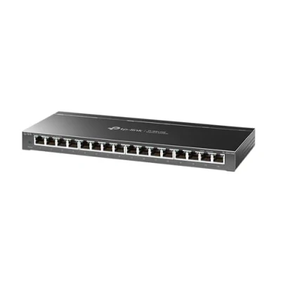 Obrázek TP Link TL SG116E 16 portový gigabitový přepínač (Plug and Play, gigabitové porty, kovové kryty, VLAN, QoS)