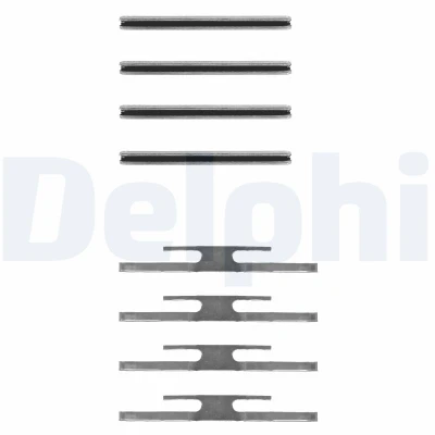 Obrázek Sada příslušenství, obložení kotoučové brzdy DELPHI LX0035