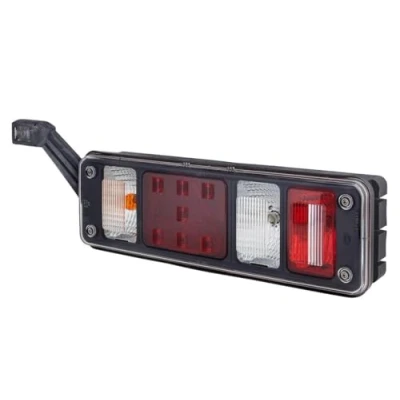 Obrázek HELLA Heckleuchte Hybrid 24V Anbau/geschraubt ECE/ADR/GGVS/nicht SAE Lichtscheibenfarbe: glasklar Stecker: Superseal 4 x 2/DIN Bajonett 1 7 Male links 2VP 340 961 431