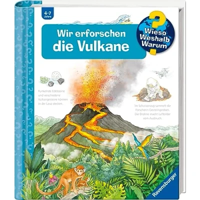 Obrázek Wieso? Weshalb? Warum?, Band 4: Wir erforschen die Vulkane