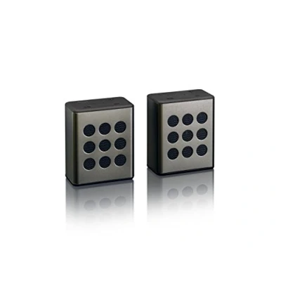 Obrázek Lenco přenosný stereo reproduktor BTP 200, sada 2 x 2,5 wattů RMS vč. USB kabelu a AUX kabelu, černá