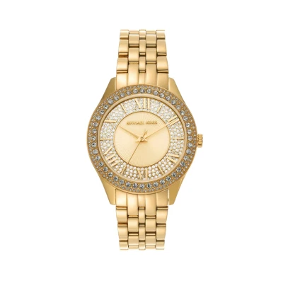 Obrázek Michael Kors Harlowe Hodinky goldcoloured, Ženy, Velikost: One Size, Gold coloured