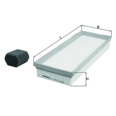 Obrázek KNECHT LX 3955 KIT motorový prostor