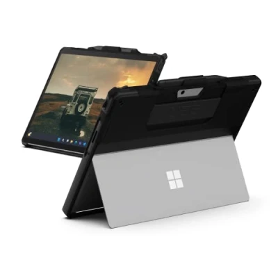Obrázek URBAN ARMOR GEAR Scout Handstrap Case pro Microsoft Surface 11/9 pouzdro [oficiálně navrženo Surface, poutko na ruku, kompatibilní s typem Cover, otvor kickstand otvor, Pen držák]