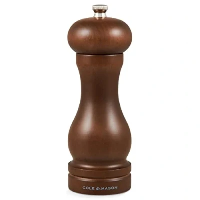 Obrázek Cole &amp; Mason HB0644P Forest Capstan mlýnek na pepř, tmavé dřevo, 165 mm, Precision+, obsahuje 1 x pepř