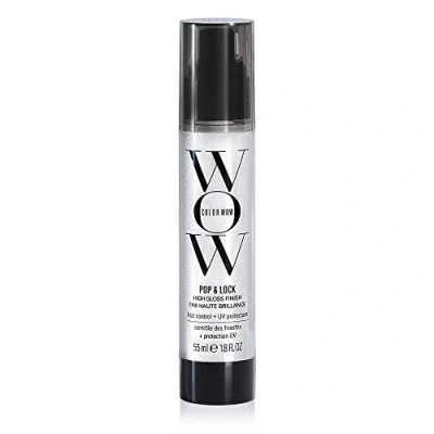 Obrázek Color Wow Pop &amp; Lock High Gloss Finish, hydratační vlasový olej pro zářivý lesk vlasů, péče o vlasy suché s UV ochranou, 55 ml