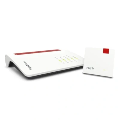 Obrázek AVM FRITZ!Mesh sada: FRITZ!Box 7530 AX (Wi Fi 6 Router s 1 800 Mbit/s + 600 MBit/s) a FRITZ!Repeater 1200 opakovače 2 400 Mbit/s, německá verze)