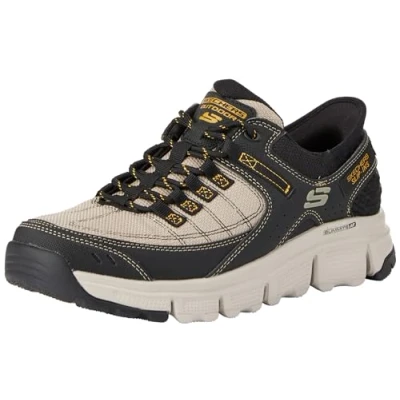 Obrázek Skechers Herren Summits at Hands Free Slip in Sneaker, Taupe/Schwarz, 48.5 EU